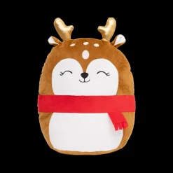 Kerst|Ygo Kussen SQUISHY Rendier Bruin