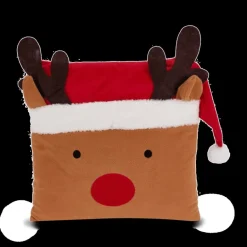 Kerst|Ygo Kussen X-FACE Kersthoofd Ass.