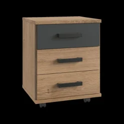 Tapijten | Meubels|Ygo Ladeblok HUVAR Plankeneiche/Graphite