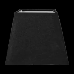 Lampenkappen|Ygo Lampenkap NARROW Vierkant 15 Zwart