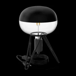 Lampenvoeten|Ygo Lampvoet TRIPOD Metaal Zwart