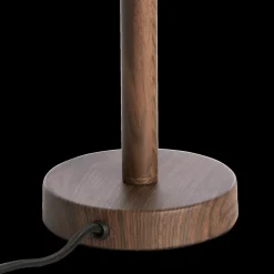 Lampenvoeten|Ygo Lampvoet WASHINGTON L Houtlook Donkerbruin