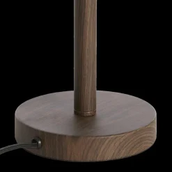 Lampenvoeten|Ygo Lampvoet WASHINGTON XL Houtlook Donkerbruin