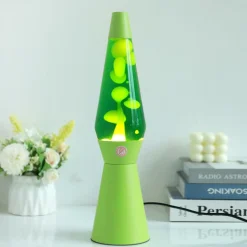 Decoratieve Accessoires|Kinderverlichting|Ygo Lavalamp LAVOR Geel/Groen