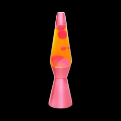 Decoratieve Accessoires|Kinderverlichting|Ygo Lavalamp LAVOR Geel/Rood