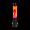 Decoratieve Accessoires|Kinderverlichting|Ygo Lavalamp LAVUX Oranje/Roze Voet Zwart