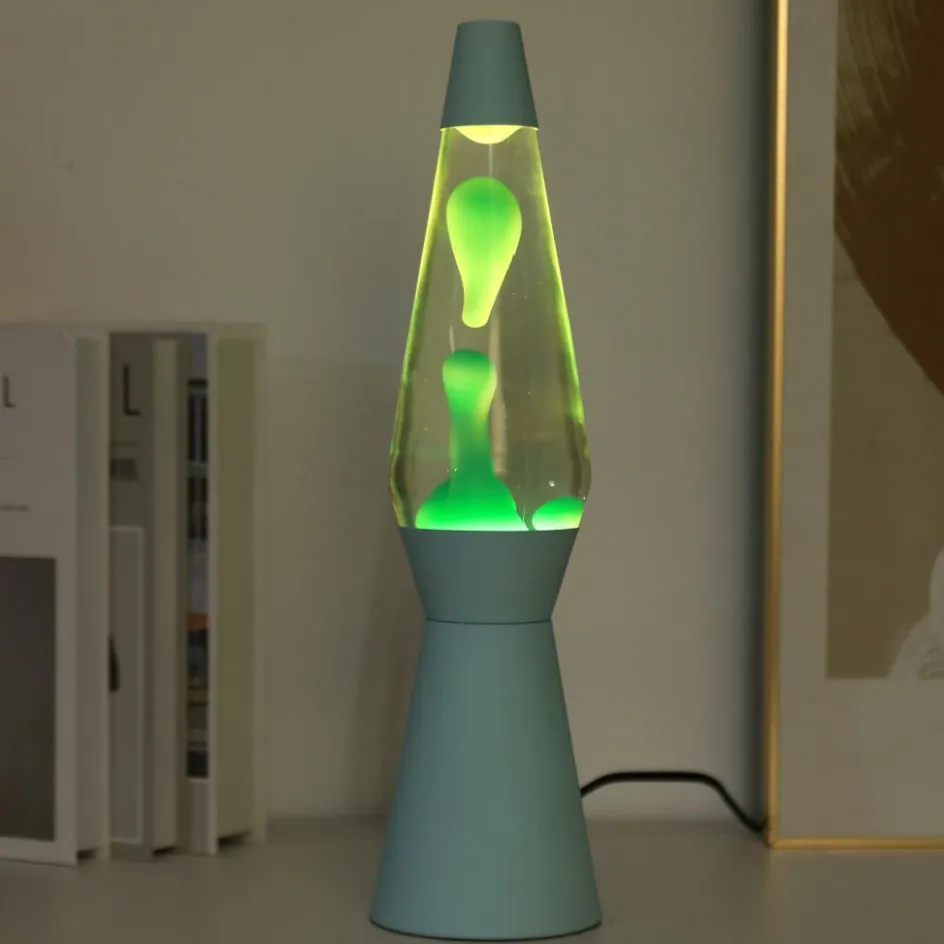 Decoratieve Accessoires|Kinderverlichting|Ygo Lavalamp MONOCOLOR Pastel Mint