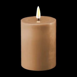 Woondecoratie|Ygo LED-Kaars LYS 7,5 x 10 Caramel