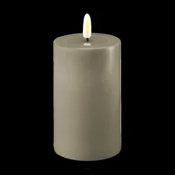 Woondecoratie|Ygo LED-Kaars LYS 7,5 x 12,5 Sand