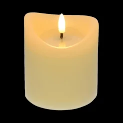 Woondecoratie|Ygo LED-Kaars SFERRE Ø9 L Ivoor