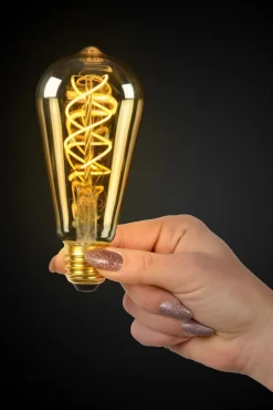 Lichtbronnen|Ygo LED-Lamp Filam. E27-5W-Amber