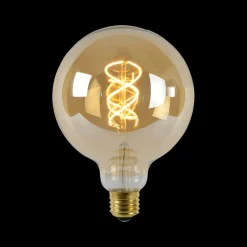 Lichtbronnen|Ygo LED-Lamp Globe Ø12,5-E27-5W-Amber