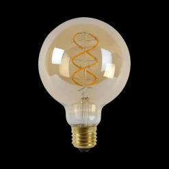 Lichtbronnen|Ygo LED-Lamp Globe Ø9,5-E27-5W-Amber