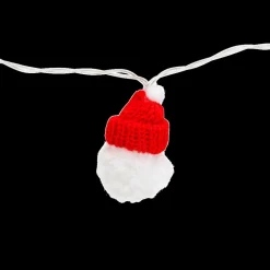 Kerst|Ygo Lichtslinger MUTSI Kerstmutsjes Wit/Rood