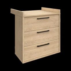 Tapijten | Meubels|Ygo Luierplank voor op commode BABETTE Eik 90x75