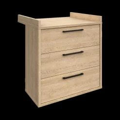 Tapijten | Meubels|Ygo Luierplank voor op commode BABETTE Eik 90x75