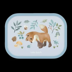 Lunchboxes & Drinkbussen|To Go|Ygo Lunchbox FOREST FRIENDS Rechthoek Blauw