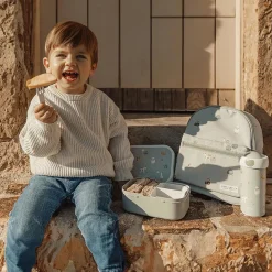 Lunchboxes & Drinkbussen|To Go|Ygo Lunchbox LITTLE FARM Groen