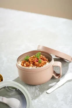 Lunchboxes & Drinkbussen|To Go|Ygo Lunchbox MYLLE Rond M/Lepel Ass.