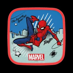 Lunchboxes & Drinkbussen|To Go|Ygo Lunchbox SPIDERMAN Bento Blauw