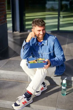 Lunchboxes & Drinkbussen|To Go|Ygo Lunchbox TAKE A Bento L N. Zwart