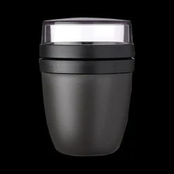 Lunchboxes & Drinkbussen|To Go|Ygo Lunchpot ELLIPSE N. Zwart