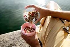 Lunchboxes & Drinkbussen|To Go|Ygo Lunchpot ELLIPSE Viv. Mauve