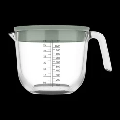 Keukenaccessoires|Kookaccessoires|Ygo Maatbeker CHEF IT Glas 1L m/Deksel Nordic Sage