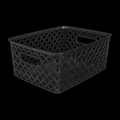 Decoratieve Opbergers|Opbergen|Ygo Mand FOLK RH Poly S Zwart