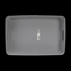 Decoratieve Opbergers|Opbergen|Ygo Mand ORZO RH 7.5L Grijs