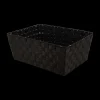 Decoratieve Opbergers|Opbergen|Ygo Mand WOVEN Poly Zwart L