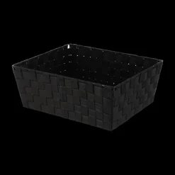 Decoratieve Opbergers|Opbergen|Ygo Mand WOVEN Poly Zwart M