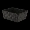 Decoratieve Opbergers|Opbergen|Ygo Mand WOVEN Poly Zwart S