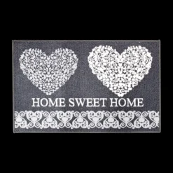 Tapijten|Ygo Mat HOME SWEET HOME 80 Grijs