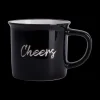 Servies|Ygo Mok CHEERS 350ml Zwart