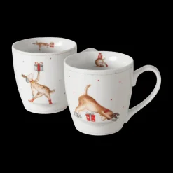 Servies|Kerst|Ygo Mok DOGGIES Hond 480ml Pors. Ass