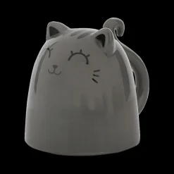 Servies|Ygo Mok Up&Down GREY CAT Grijs