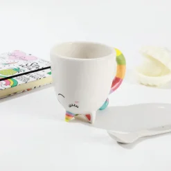 Servies|Ygo Mok Up&Down UNICORN Wit