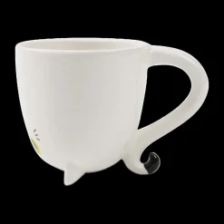 Servies|Ygo Mok Up&Down WHITE CAT Wit