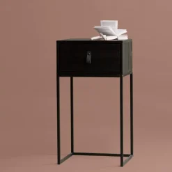 Nachttafels|Ygo Nachtkastje BABS Zwart