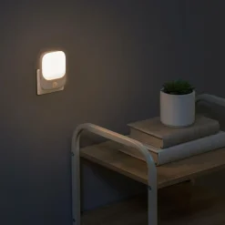 Wandlampen|Ygo Nachtlamp SELIAM m/Sensor Wit