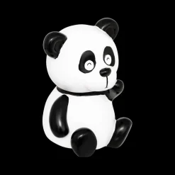 Decoratieve Accessoires|Kinderverlichting|Ygo Nachtlampje PANDAI Wit/Zwart