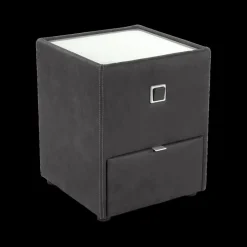 Nachttafels|Ygo Nachttafel ASTEN Microvezel 421/09 Antraciet