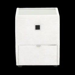 Nachttafels|Ygo Nachttafel ASTEN Ribfluweel 427/07 Beige