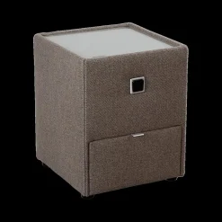 Nachttafels|Ygo Nachttafel ASTEN Stof 474/08 Bruin