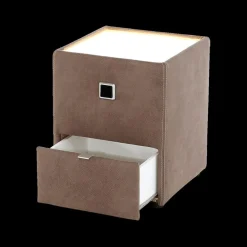 Nachttafels|Ygo Nachttafel ASTEN Stof 415/08 Bruin