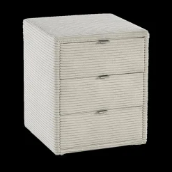 Nachttafels|Ygo Nachttafel BEST Ribfluweel 426/17 Greige