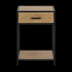 Nachttafels|Ygo Nachttafel BOKSKAP Wild Oak