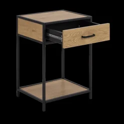 Nachttafels|Ygo Nachttafel BOKSKAP Wild Oak