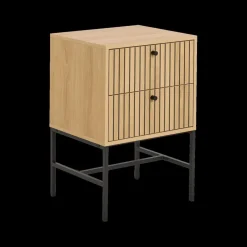 Nachttafels|Ygo Nachttafel FIEBE 2L Decor Eik B46